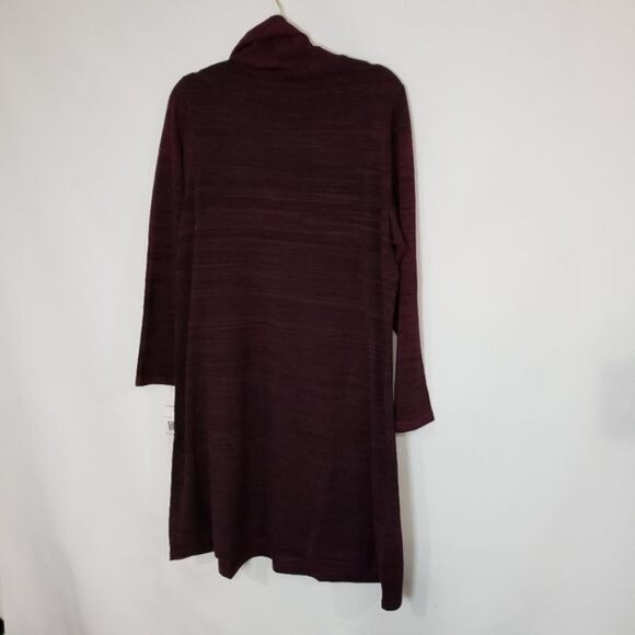 NWT Nina Leonard Cowl Neck Pocket Sweater Dress Size 1X‎ - Picture 8 of 8